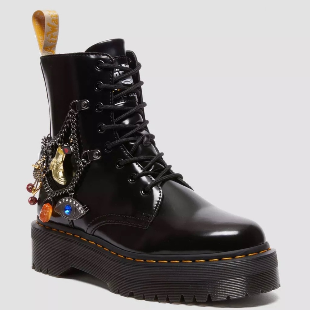SOLD OUT! NEW! DR MARTEN + MARC JACOBS: VEGAN JADON BOOT MJ PLATFORMS